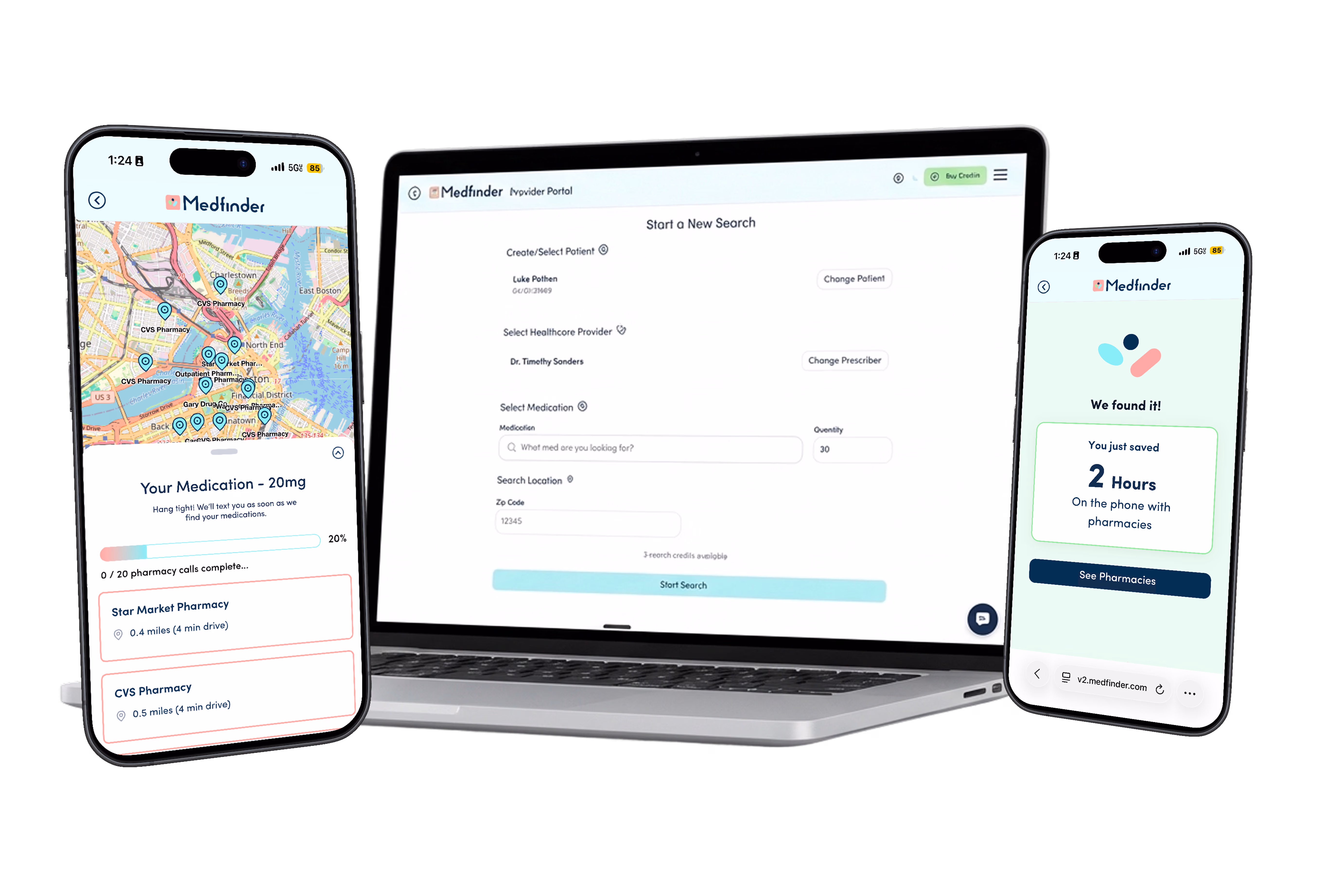 Medfinder provider dashboard