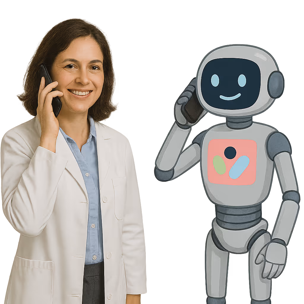 AI agents and human copilots finding medications
